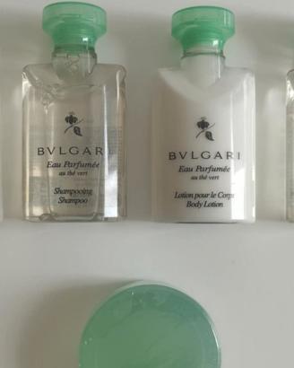 Set da bagno Bulgari al thè verde nuovi