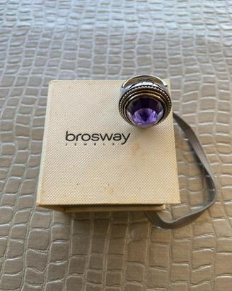 Anello Brosway viola donna