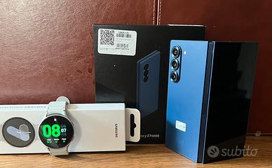Pacchetto samsung: Zfold6, wacht 7 e cover