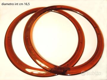 COPPIA MANICI PLASTICA PER BORSE