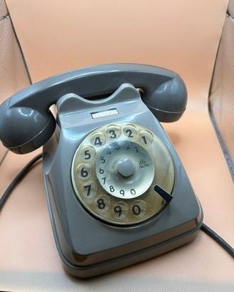 Telefono Vintage SIP S62 Bigrigio ITALTEL 1982