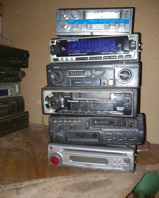 autoradio per auto d' epoca