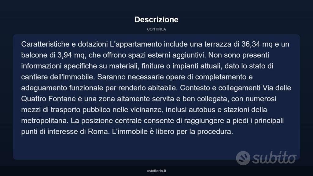 Appartamento – Roma, Monti, Municipio Roma I - Altro