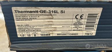 Elettrodi e filo per saldatura acciaio 316-308