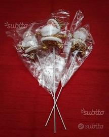 Set spiedini babbo natale