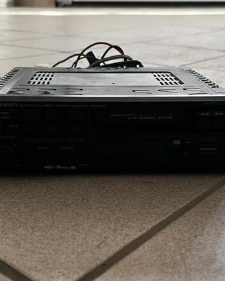 Radio vintage con 3 vani porta oggetti