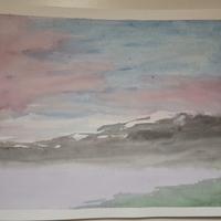 Disegno paesaggio polesine