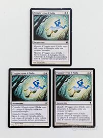 3x "Viaggio verso il nulla" vintage ITA  MTG NM 