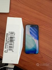 Iphone 15 pro 256gb blue titanium