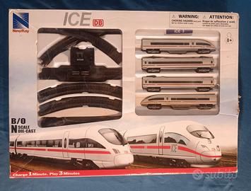 Trenino ICE 3 DB NewRay Scala N Die-Cast Completo 