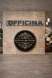 insegna tabella industriale OFFICINA anni 70/80