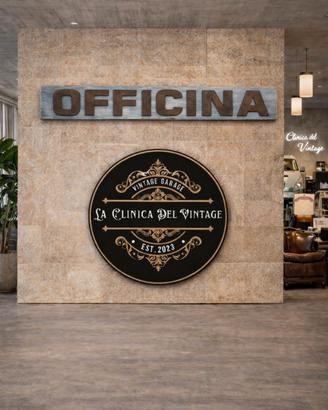 insegna tabella industriale OFFICINA anni 70/80