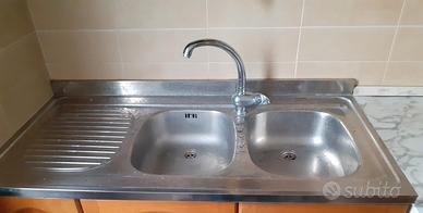 lavello cucina in acciaio inox