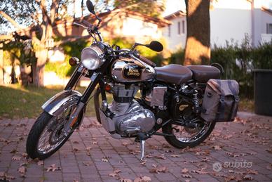 royal Enfield classic chrome bullet black 2019 efi