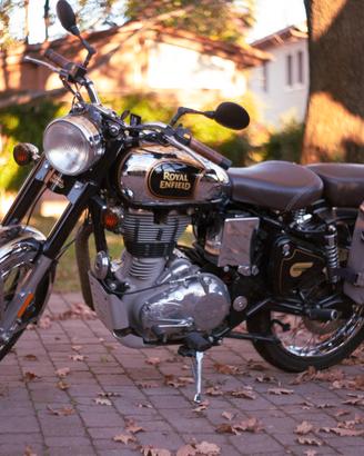royal Enfield classic chrome bullet black 2019 efi