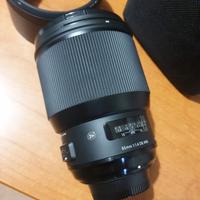 SIGMA 85 1.4 DG ART  PER NIKON
