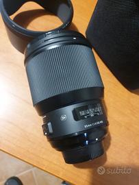 SIGMA 85 1.4 DG ART  PER NIKON