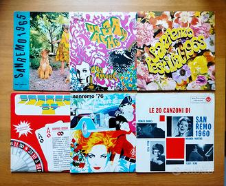 Festival SAN REMO varie edizioni 33 giri