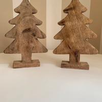 Alberi in legno 2pz