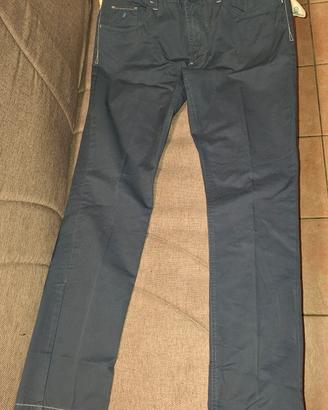 Pantaloni uomo Cotton & Silk blu