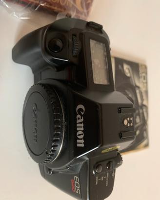Canon EOS 620 + raro Dorso Data – Pari al nuovo