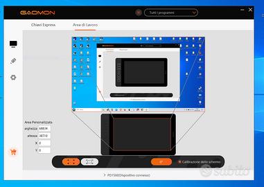 Tavoletta grafica Gaomon PD 1560