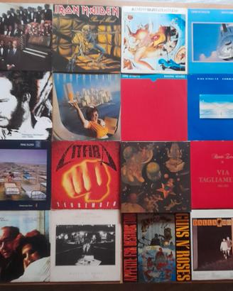 Vinili Dire Straits, Litfiba, Vanoni, Supertramp