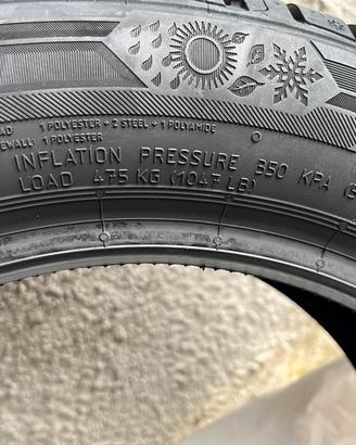 Gomme NUOVE 4 stagioni Fiat500