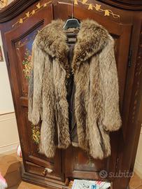 Pelliccia vera marmotta Yes London taglia 42 vinta