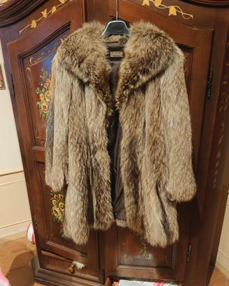 Pelliccia vera marmotta Yes London taglia 42 vinta