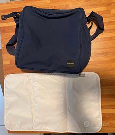 Borsa fasciatoio neonato con fasciatoio portatile