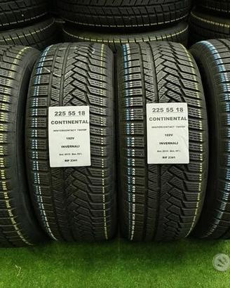 4 gomme 225 55 18 CONTINENTAL INV RIF2341
