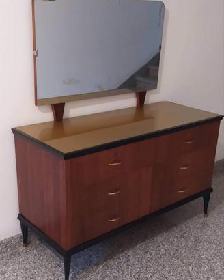 Comò mogano totalmente originale appena restaurato