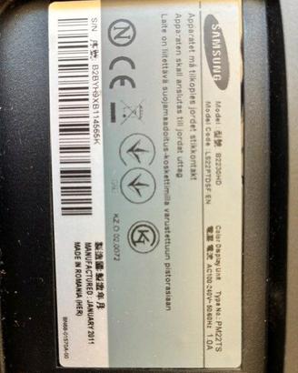 TV Samsung 22 pollici
