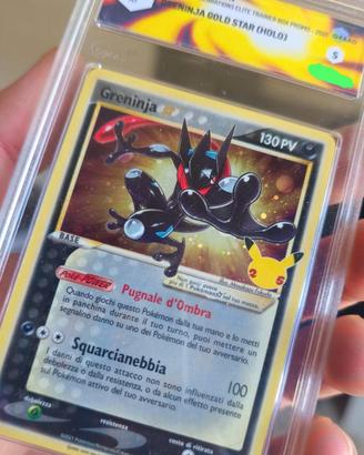 Pokemon Greninja Goldstar ITA Graad 9