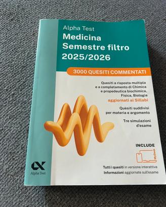 Libro Alpha Test