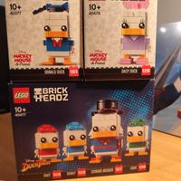 lego serie brick headz 40377 40476 40477