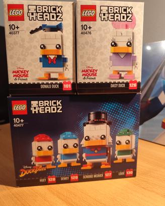 lego serie brick headz 40377 40476 40477
