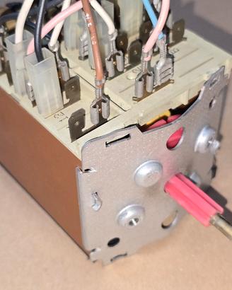 Controllo meccanico timer programmatore lavatrice 