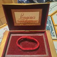 scatola vintage in ottone Orologio Longines