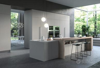 Cucine su Progettazione  ✏ LINEARE 300 cm con Gola
