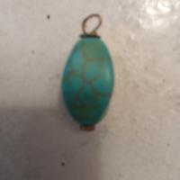 Ciondolo prezioso pietra turchese 