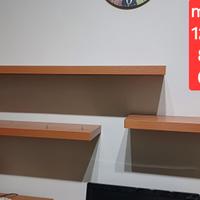 Mensole a scomparsa + cassettiera