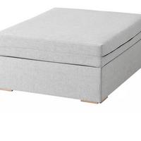 Materasso pieghevole pouf grigio Ikea