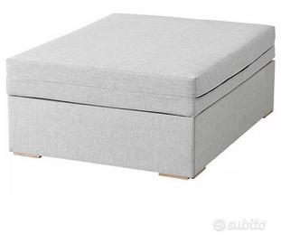 Materasso pieghevole pouf grigio Ikea