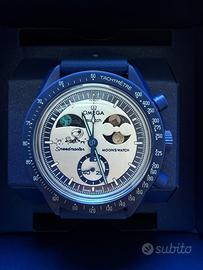 Omega Swatch Moonshine Gold Moonphase Nuovo