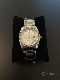 Orologio Marea 34mm con corona in diamanti