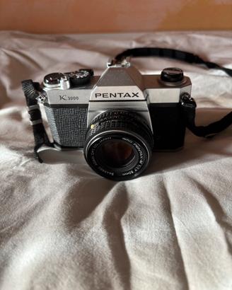 Pentax k1000 con 50/1.7 originale