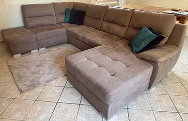 Divano angolare letto