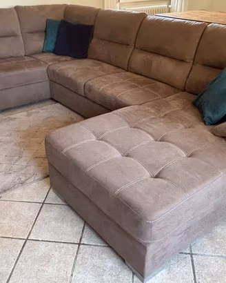 Divano angolare letto